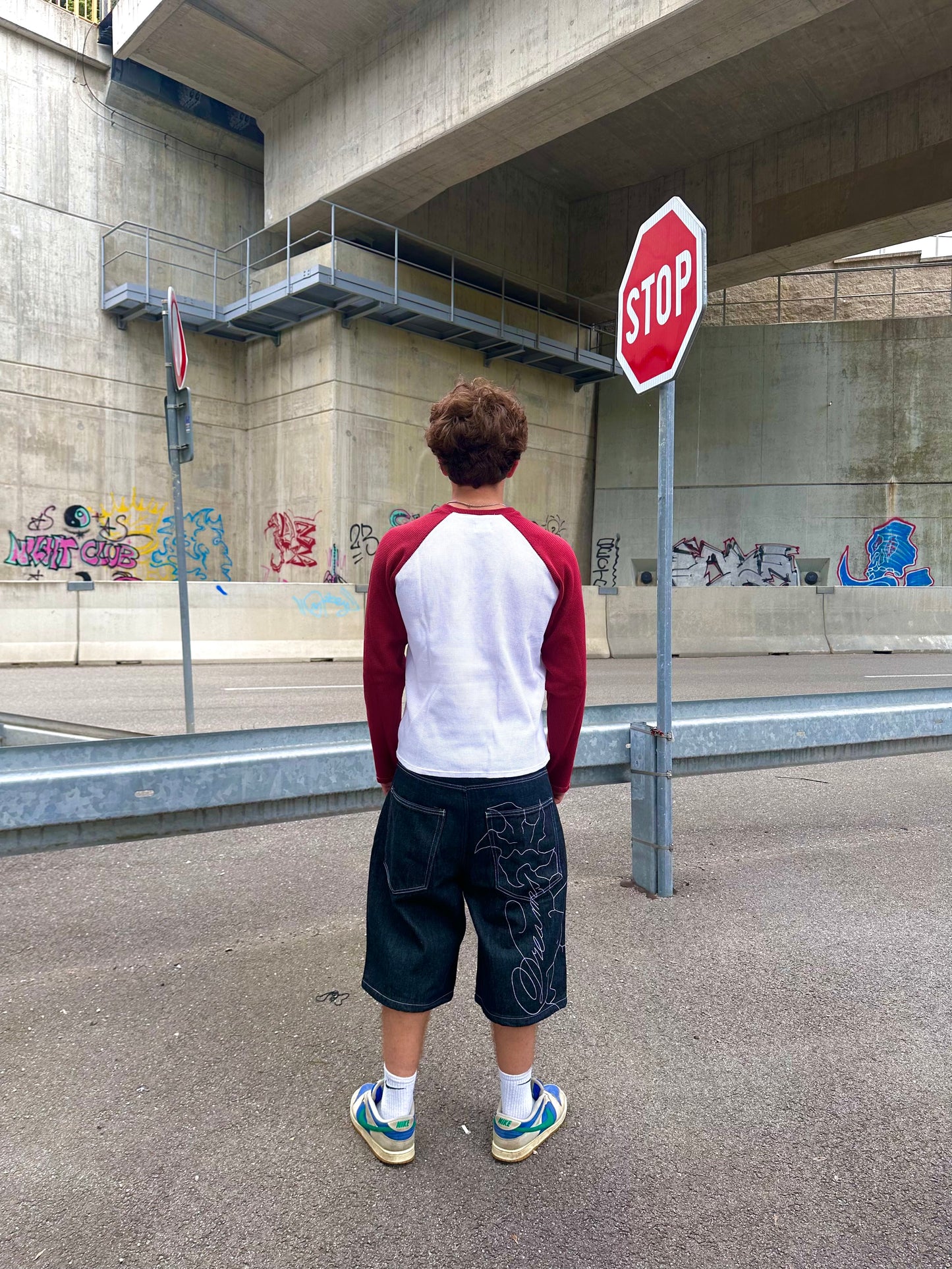 moonflower long-sleeve red