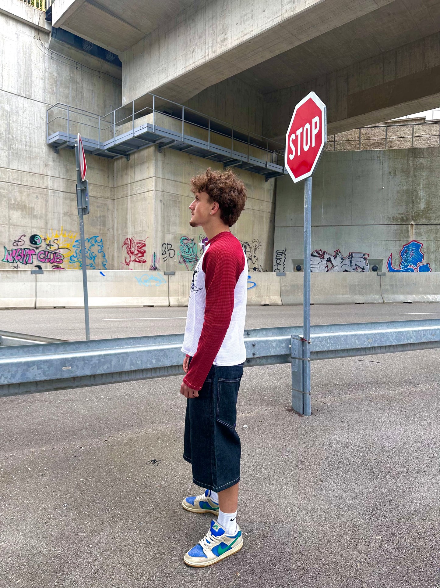 moonflower long-sleeve red