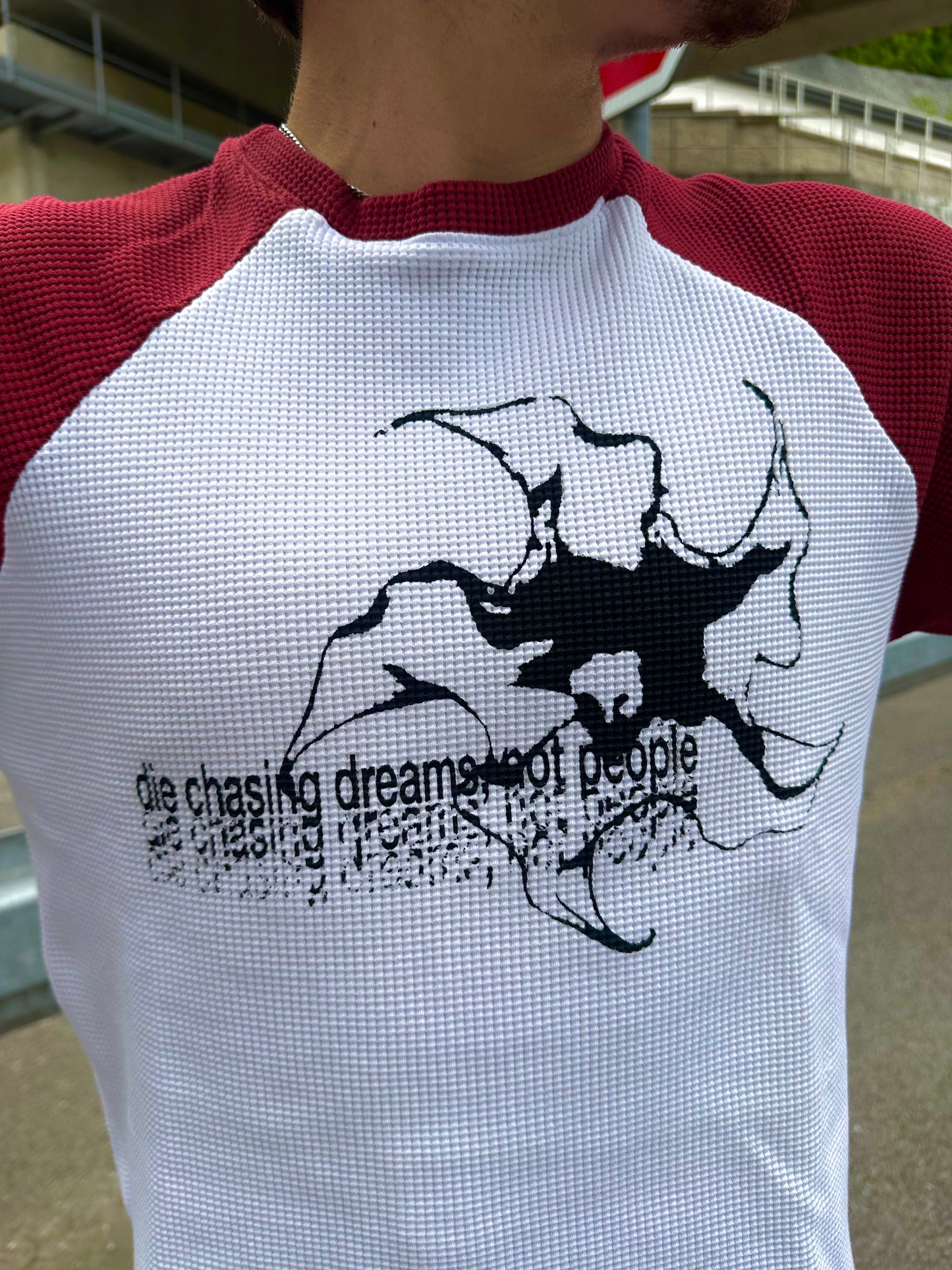 moonflower long-sleeve red