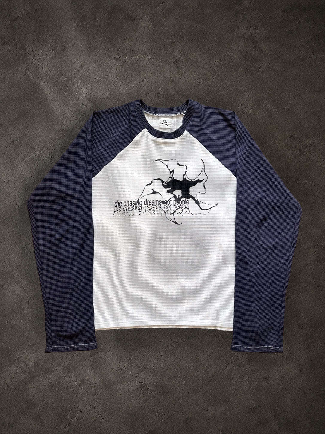 moonflower long-sleeve blue