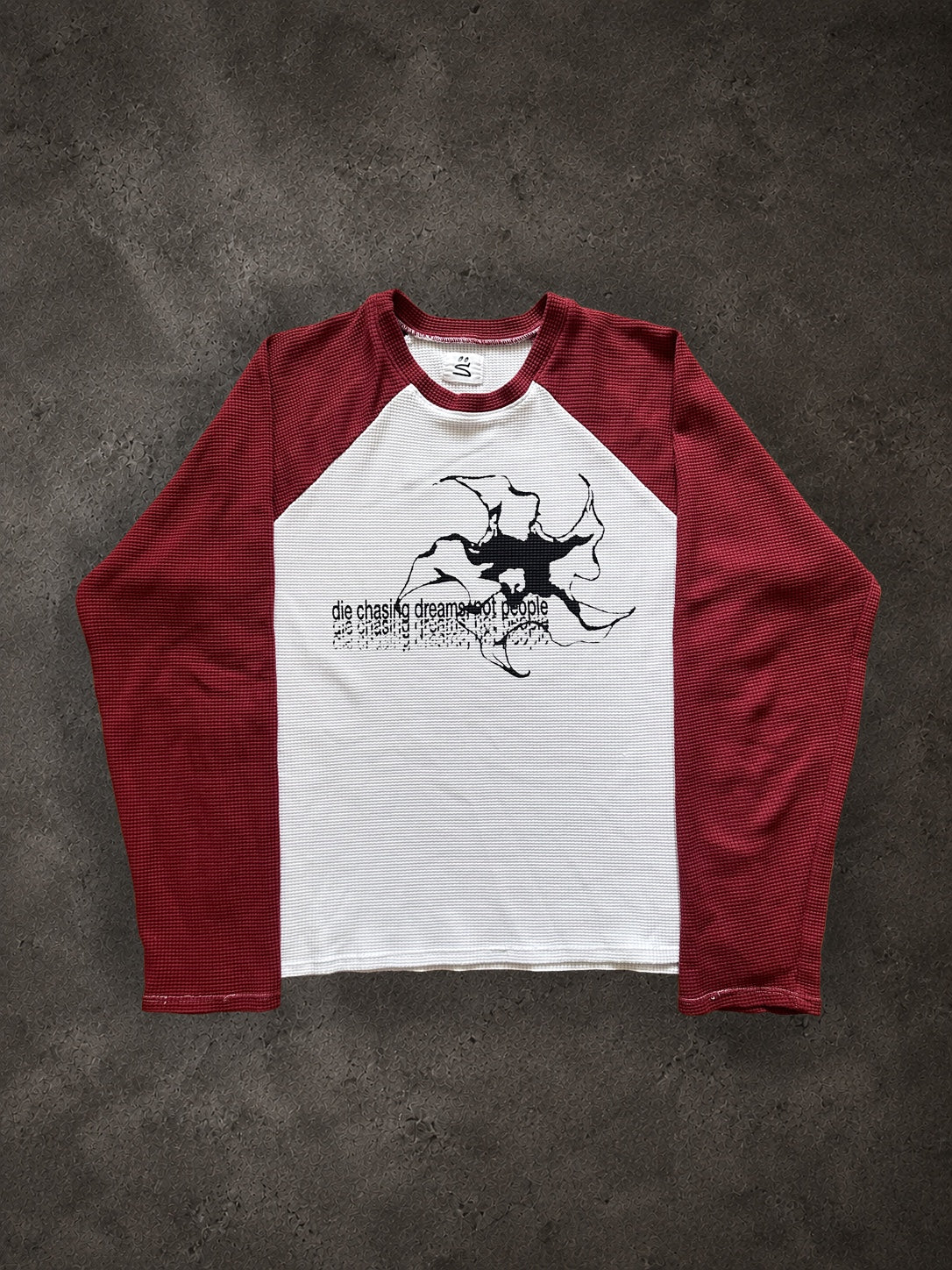 moonflower long-sleeve red