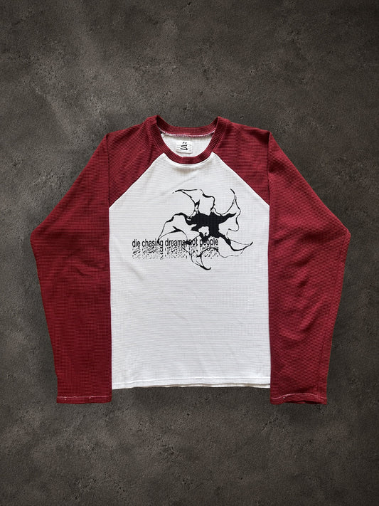 moonflower long-sleeve red